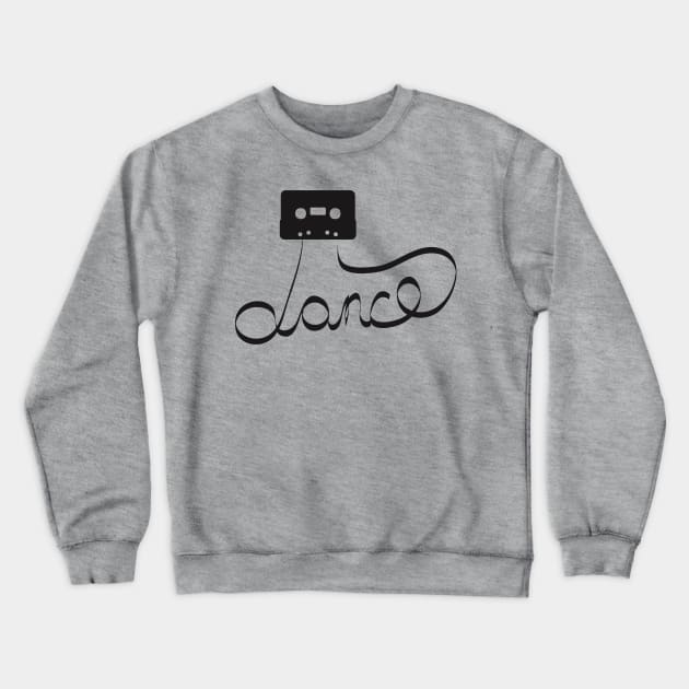 Dance to this Retro 90s Cassette Crewneck Sweatshirt by YourGoods